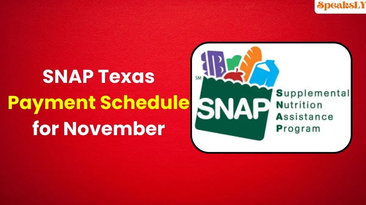SNAP Texas Payment Schedule for November 2023: When Will Food Stamp Benefits Be Distributed?