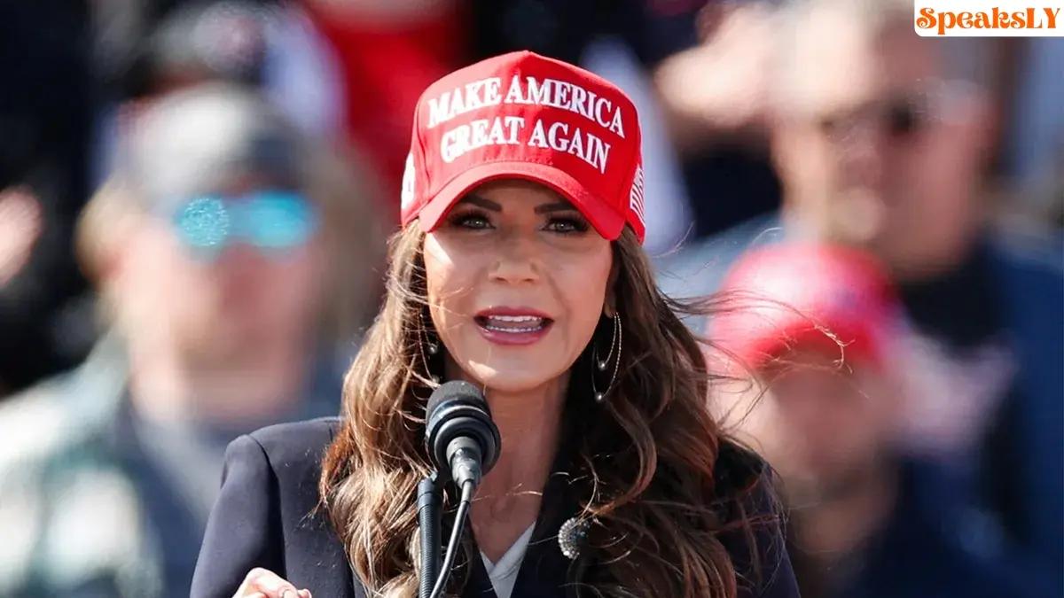 Kristi Noem: Donald Trump Chooses Kristi Noem as Homeland Security Secretary, Signaling Focus on Immigration Policy